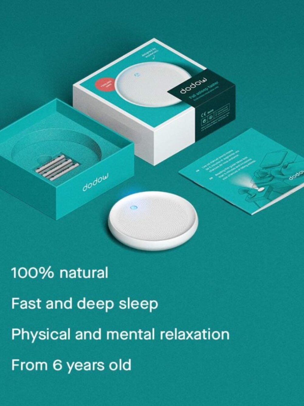 Revolutionary Dodow Natural Metronome Light Sleep Aid Device - Never Used, NIB